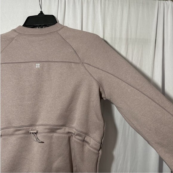 NWT Sweaty Betty [ Small ] Run Crew Neck Performance Sweatshirt Dusk Pink‎ #q423 - Picture 14 of 16
